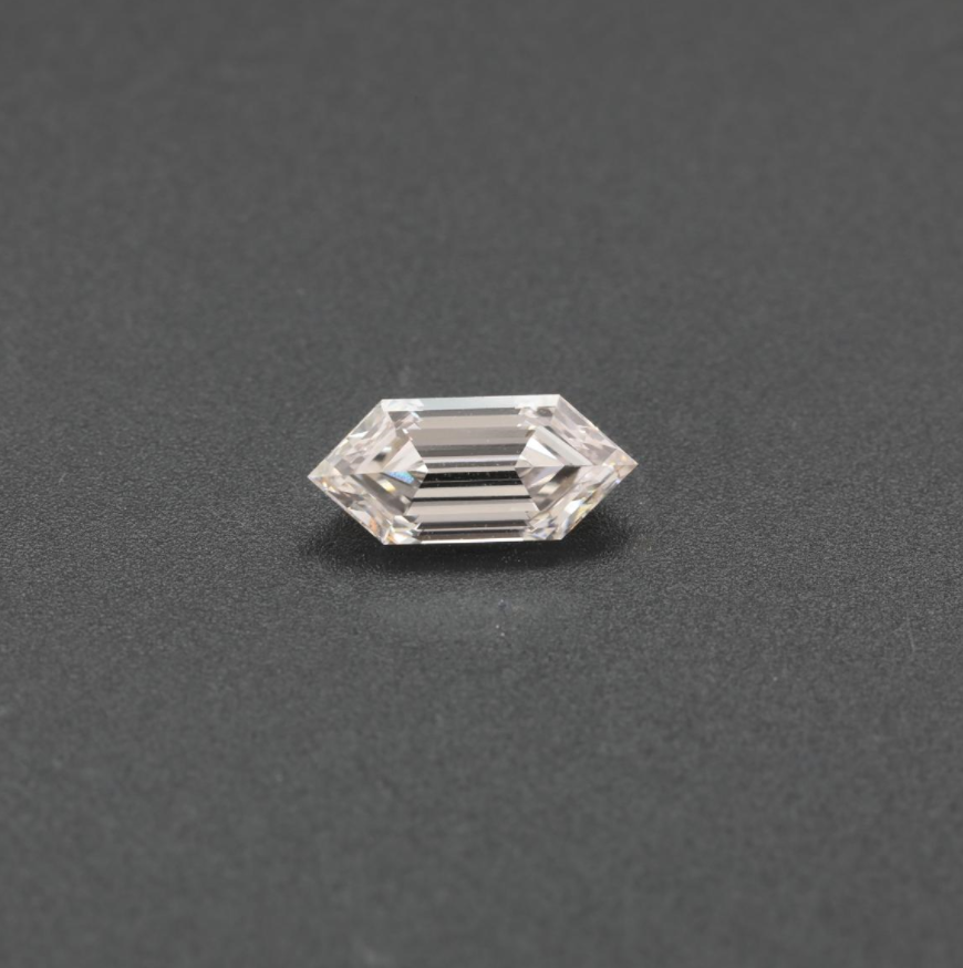 Fiorese Jewelry 2.13ct Long Hexagonal Cut Lab Diamond G VS1 NO.314