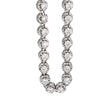 18K White Gold Lab Diamond Tennis Necklace