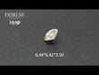 Fiorese Jewelry 1.0ct Old European Cut Lab Diamond HI SI2 NO.86