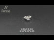 Fiorese Jewelry 2.01ct Princess Cut Lab Diamond G SI1 NO.82