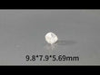 Fiorese Jewelry 4.02ct Old Mine Cut Lab Diamond IJ VS NO.596